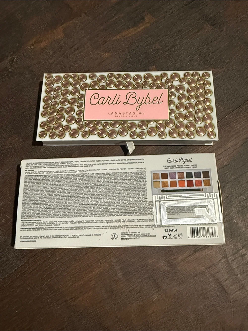 Anastasia Beverly Hills x Carli Bybel Eyeshadow Palette NWT Limited Edition
